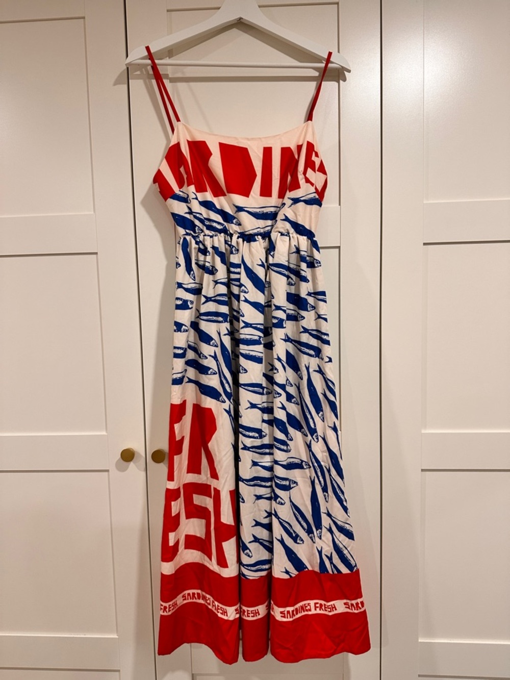 Summer Midi Dress Coastal Travel Sardinia size Small
